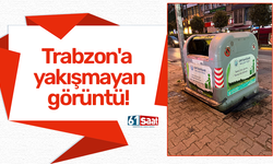 Trabzon'a yakışmayan görüntü!