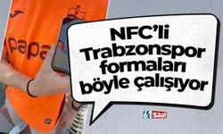 Trabzonspor formalarına NFC böyle çalışıyor