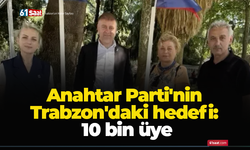 Anahtar Parti'nin Trabzon'daki hedefi: 10 bin üye