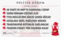Politik Güğüm - 28 Haziran 2025