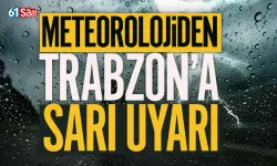 Meteorolojiden Trabzon'a sarı kodlu uyarı... Sağanak yağış geliyor!