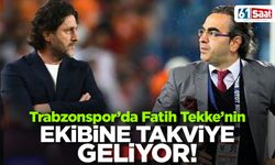 Trabzonspor'da Fatih Tekke'nin ekibine takviye geliyor