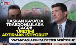 Başkan Kaya'dan Trabzonlulara çağrı! Desteklenecek ve kazanacak...