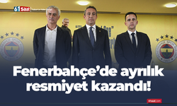 Fenerbahçe'de ayrılık resmiyet kazandı