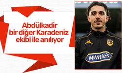 Abdülkadir Ömür bir diğer Karadeniz ekibi ile anılıyor