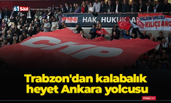 Trabzon'dan kalabalık heyet Ankara yolcusu