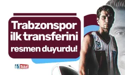 Trabzonspor ilk transferini duyurdu!