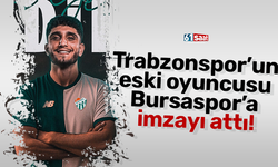 Trabzonspor’un eski oyuncusu Bursaspor’a imzayı attı!