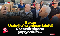 Bakan Uraloğlu’na anbean izletti! 4 senedir sigorta yapıyordum…