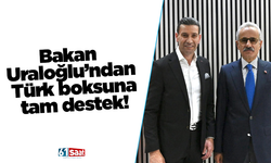 Bakan Uraloğlu’ndan Türk boksuna tam destek!