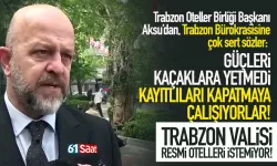 Trabzon'da şok sözler: “Güçleri kaçaklara yetmedi, bize yöneldiler”