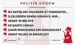 Politik Güğüm - 22 Haziran 2025