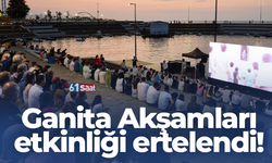 Ganita Akşamları etkinliği ertelendi!