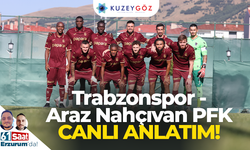 MAÇ SONUCU: Trabzonspor 2-3 Araz Nahçıvan PFK