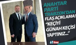 Anahtar Parti Trabzon'dan flaş yangın açıklaması! “Keçiyi günah keçisi yaptınız, şimdi çare arıyorsunuz!”