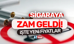 Sigaraya zam geldi!