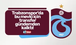 Trabzonspor'da bu mevki için transfer gündemden kalktı!