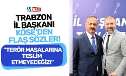 Trabzon İl Başkanı Hüseyin Cahit Köse: ‘Devletimizi Terör Masalarına Teslim Etmeyeceğiz’