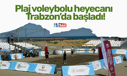 Plaj voleybolu heyecanı  Trabzon’da başladı!