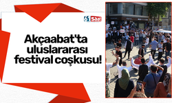 Akçaabat'ta uluslararası festival coşkusu!