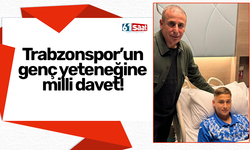 Trabzonspor’un genç yeteneğine milli davet!