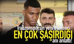 Trabzonspor'un yeni transferi Augusto, en çok şaşırdığı anı anlattı!