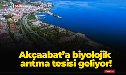Akçaabat’a biyolojik arıtma tesisi geliyor!