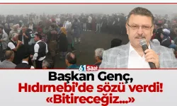 Başkan Genç, Hıdırnebi Yayla Şenliği’nde sözü verdi! "Bitireceğiz..."