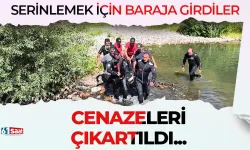 Serinlemek için baraja girdiler, cenazeleri çıkartıldı! Bölgemizde feci olay...