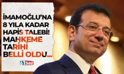 Ekrem İmamoğlu'na ‘resmi belgede sahtecilik' suçundan 8 yıla kadar hapis talebi... Mahkeme tarihi belli oldu!