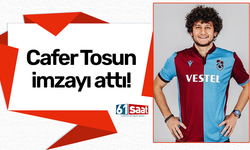 Cafer Tosun imzayı attı