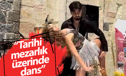 "Tarihi mezarlık üzerinde dans"