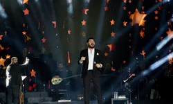 Şarkıcı Serkan Kaya "Trabzon Kültür Yolu Festivali"nde konser verdi!