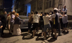 Samsun'da sokak ortasında park yeri kavgası!