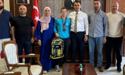 Özel sporcu minik Miraç, Rize’ye Türkiye 3.’lüğü getirdi