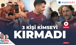 Trabzonspor'da 3 kişi kimseyi kırmadı