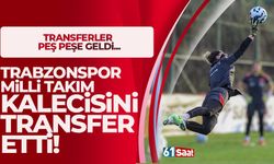 Trabzonspor milli takım kalecisini transfer etti!