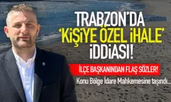Trabzon'da kişiye özel ihale iddiası!