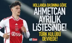 Hollanda basınına göre; Ahmetcan Kaplan ayrılık listesinde, Türk kulübü devrede!