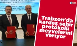 Trabzon'da Özbekistan kardeş şehir protokolü meyvelerini veriyor