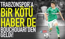 Trabzonspor'a Benjamin Bouchouari'den de kötü haber!