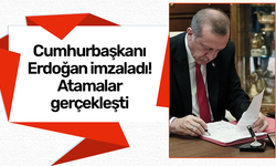 Cumhurbaşkanı Erdoğan imzaladı! Atamalar gerçekleşti