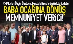 Özgür Özel'den, Mustafa Bıyık'a övgü dolu sözler: Baba ocağına dönüş...