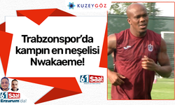 Trabzonspor'da kampın en neşelisi!