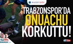 Trabzonspor'da Onuachu, korkuttu!