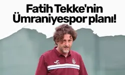 Fatih Tekke'nin Ümraniyespor planı!