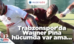 Trabzonspor'da Wagner Pina hücumda var ama...