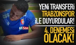 Avrupa ekibi, yeni transferi Trabzonspor ile duyurdu...