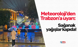 Meteoroloji’den Trabzon’a uyarı: Sağanak yağışlar kapıda!