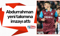 Abdurrahman Bayram imzayı attı
